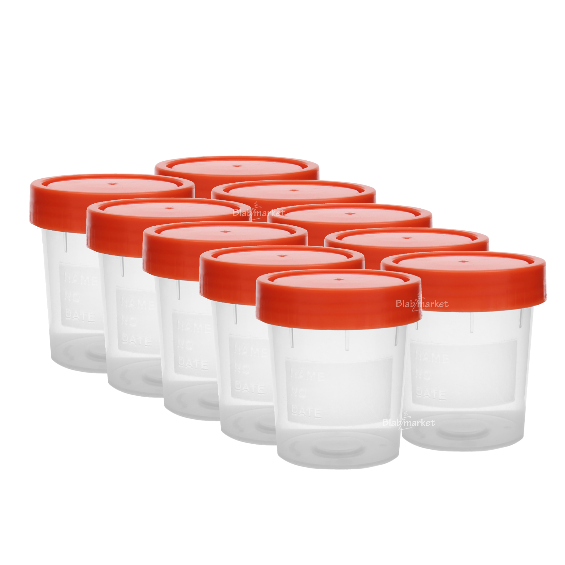 İdrar Numune Kabı 100ml - Pnömatik Steril Şişe 10 Adet