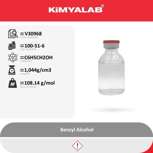 Kimyalab Benzil Alkol 500ml - Benzyl Alcohol