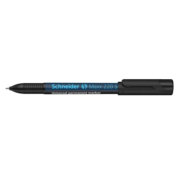 Schneider Maxx220 Asetat Kalemi Siyah - 0.4mm S - Cam Kalemi