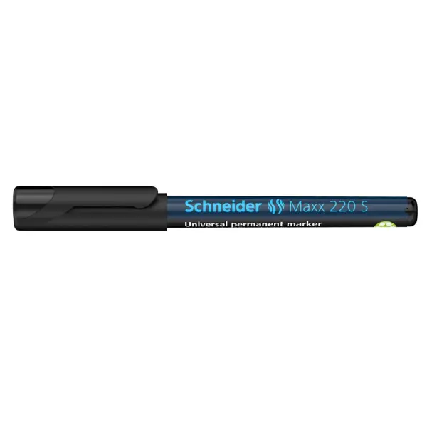 Schneider Maxx220 Asetat Kalemi Siyah - 0.4mm S - Cam Kalemi