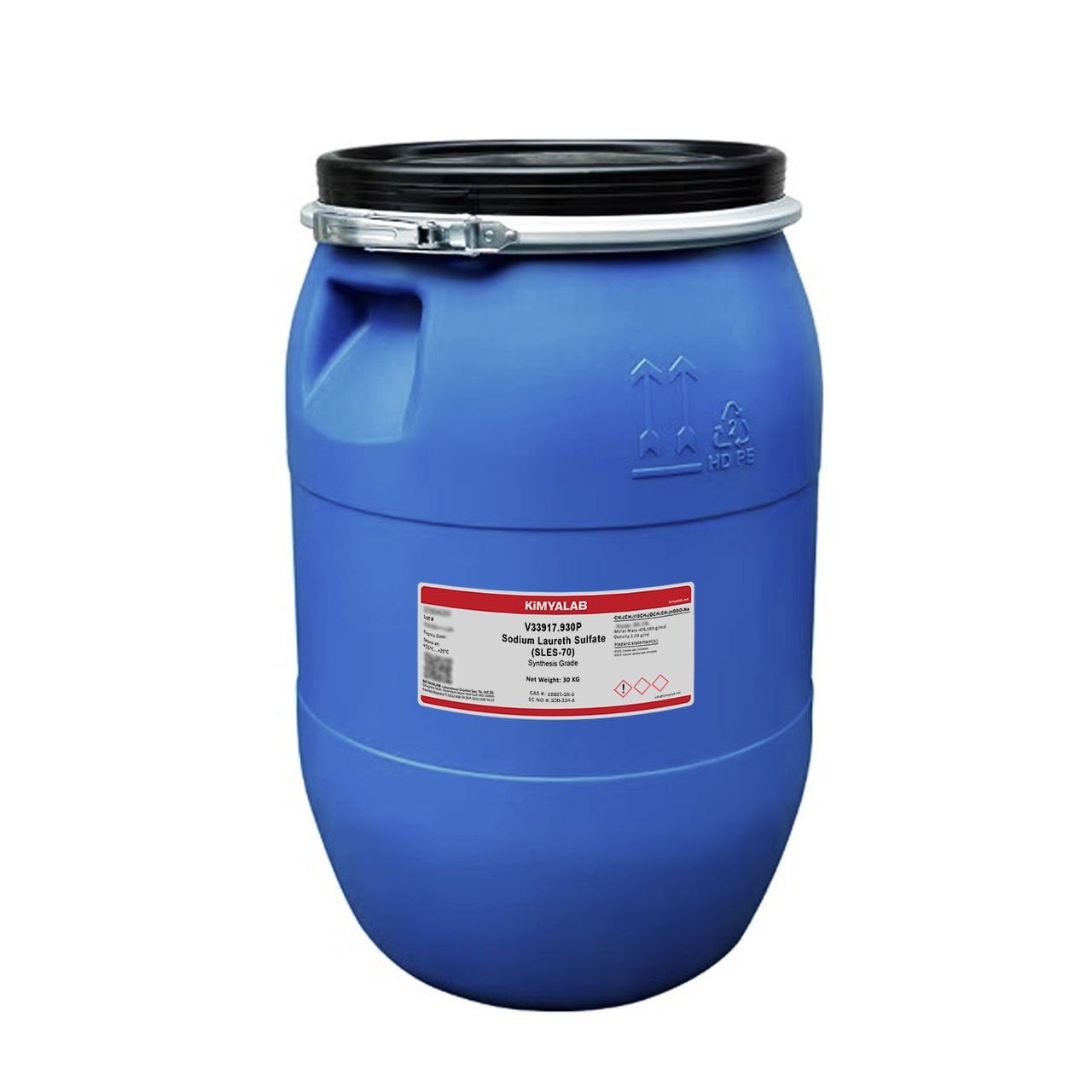 Kimyalab SLES Sodyum Lauril Eter Sülfat - Sodium Laureth Sulfate - 30 Kg-Varil Toptan