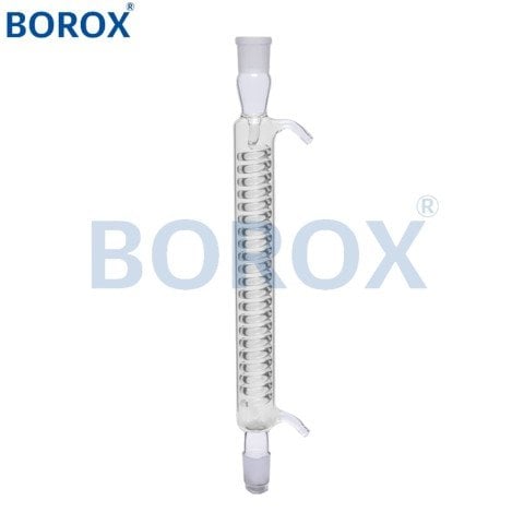 Borox Cam Spiralli Soğutucu 300 mm - Geri Soğutucu NS 29/32