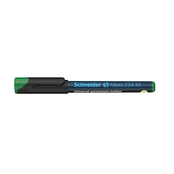 Schneider Maxx224 Asetat Kalemi Yeşil - 1.0mm M - Cam Kalemi