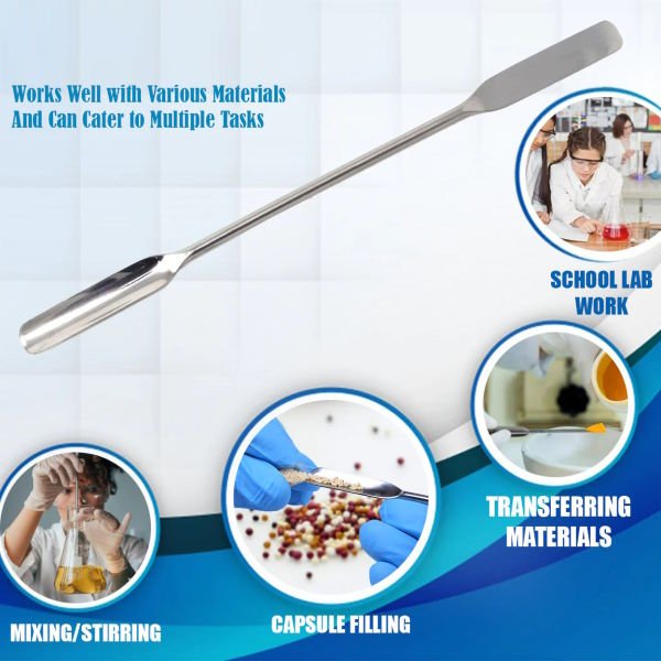 Borox Metal Spatül Oluklu 15 cm - Paslanmaz Çelik Spatula
