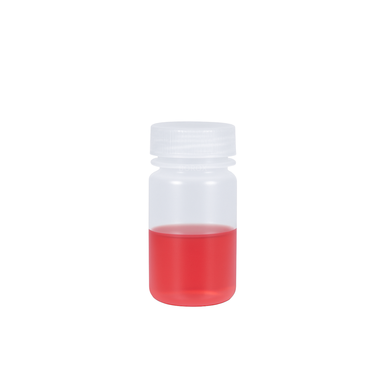 Borox Numune Şişesi 125ml - Vida Kapaklı - PP Şeffaf Şişe - Geniş Ağızlı Saklama Şişesi