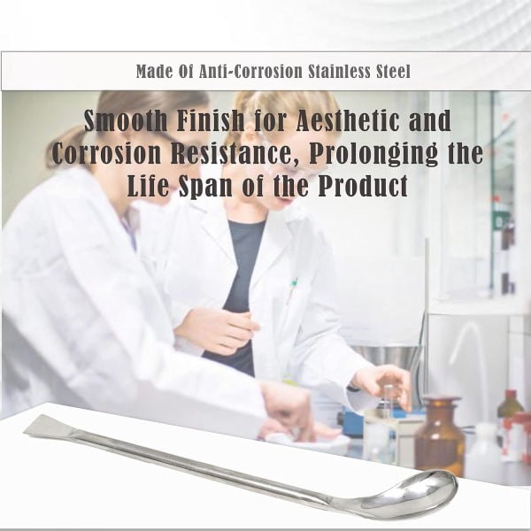 Borox Metal Spatül - Elipsoidal 18cm - Paslanmaz Çelik Spatula