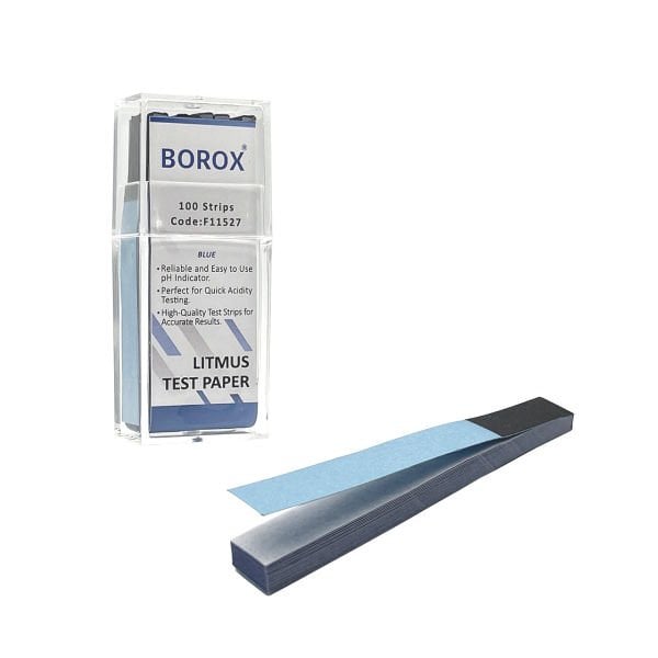 Turnusol Kağıdı Mavi 100 Test Strip - Litmus Paper Blue