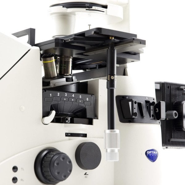 OPTIKA IM-7 Trinoküler Ters Faz Kontrast Mikroskobu - Inverted Mikroskop