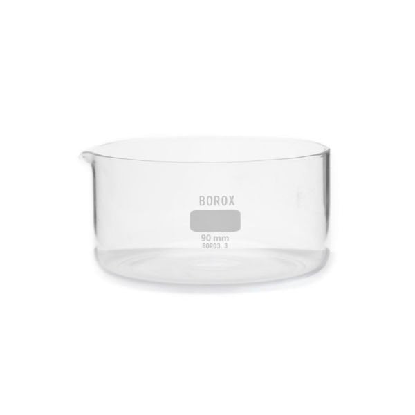 Borox Cam Kristalizasyon Kutusu 90x45mm - Kristalizuar Kabı