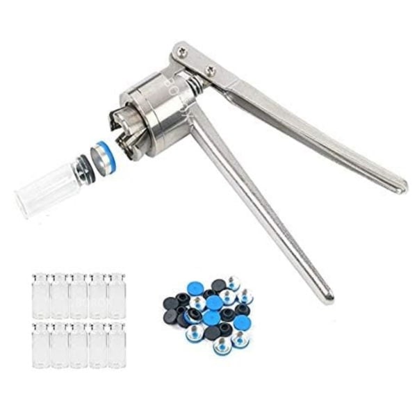 Borox Vial Kapağı Kapatma Aleti - Vial Crimper ND20 - Vial Kapak Kapatıcı - Plastik Kapaklar İçin