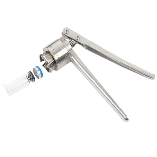 Borox Vial Kapağı Kapatma Aleti - Vial Crimper ND20 - Vial Kapak Kapatıcı - Plastik Kapaklar İçin