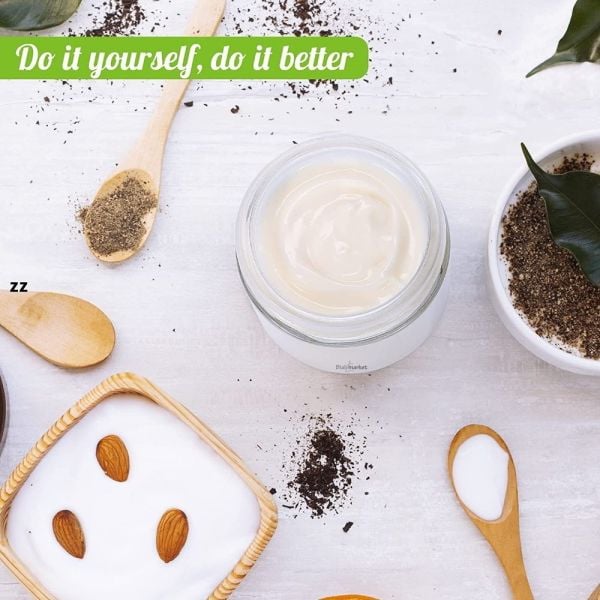 Borox Cam Şişe 100ml - Krem Kavanoz 100cc Kapaklı Şişe - 50 Adet Toptan