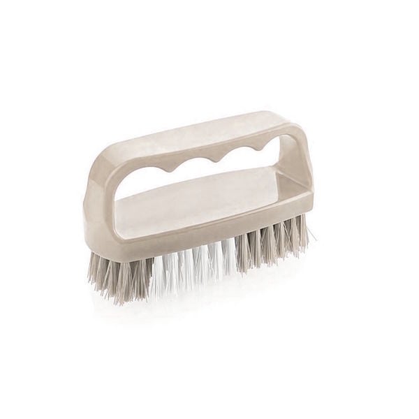 Borox Temizleme Fırçası - Yoğun Temizlik İçin Fırça - Bej