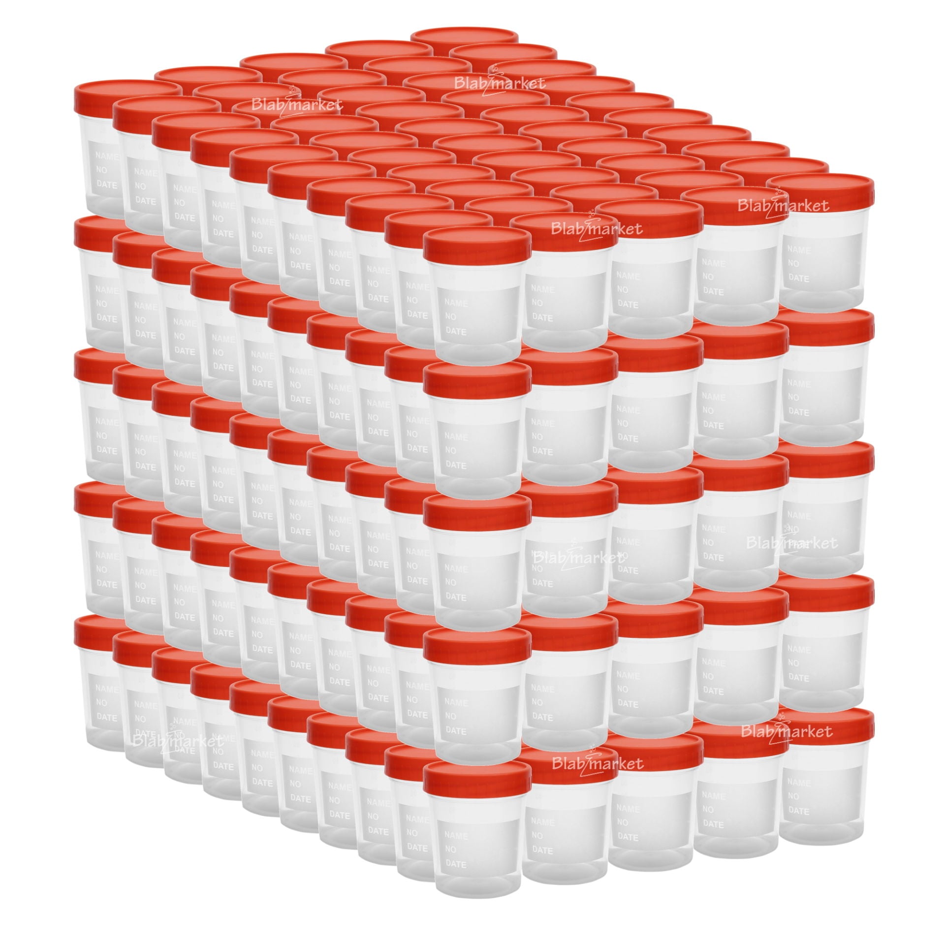 Numune Kabı 100ml Aseptik Poşetli - Steril İdrar Kabı 250li