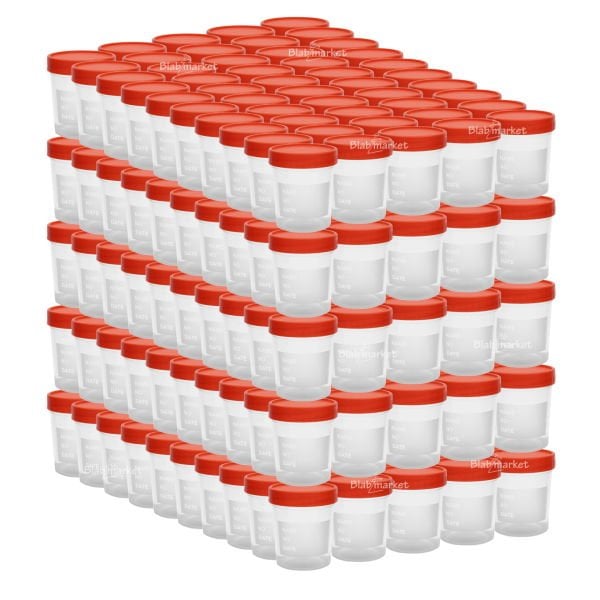 Numune Kabı 100ml Aseptik Poşetli - Steril İdrar Kabı 250li