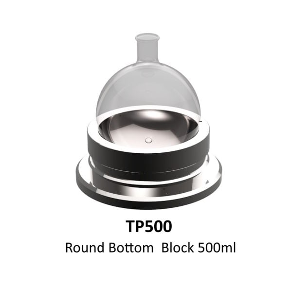 Thermomac TM14D Dijital Isıtıcılı Manyetik Karıştırıcı 10L - Digital Hot Plate Stirrer - 10 Litre Isıtıcı Tabla+500ml Dibi Yuvarlak Balon Blok Set