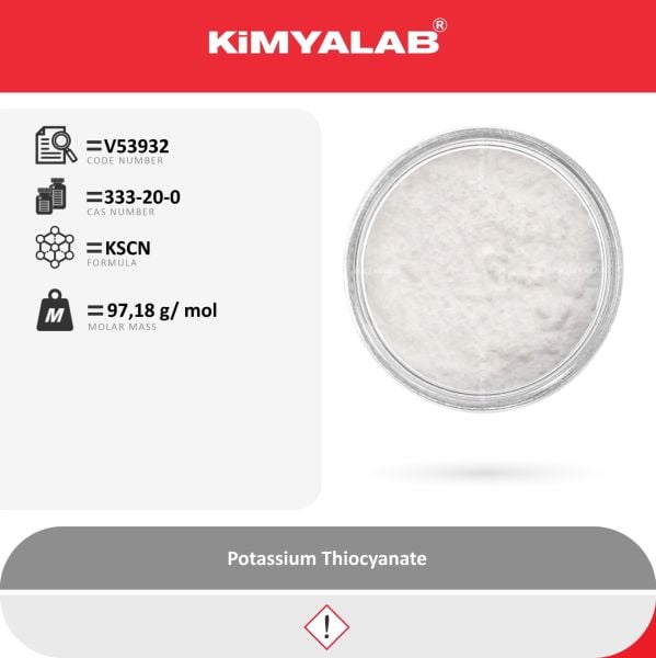 Kimyalab Potasyum Tiyosiyanat 500g - Potassium Thiocyanate