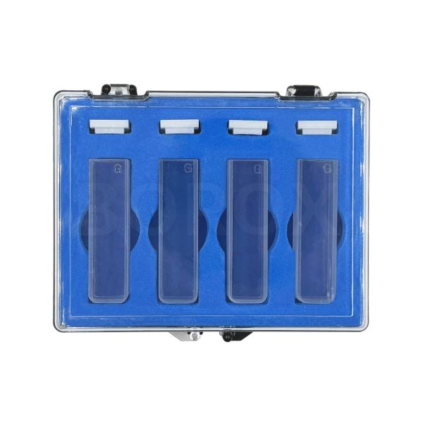 Cam Spektrofotometre Küveti - Makro 3.5 ml - Optik Cam - 5 Kutu/20 Adet Toptan