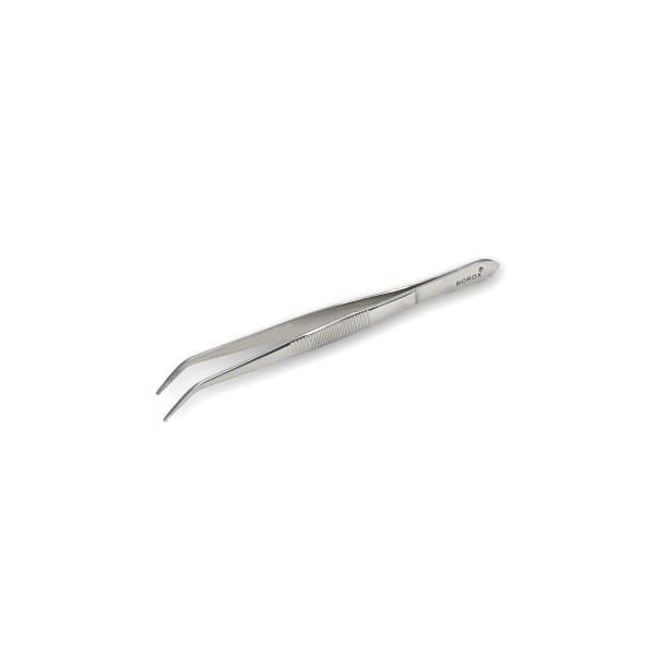 Borox Penset 13 cm Paslanmaz Çelik - Eğri Sivri Uçlu Cımbız