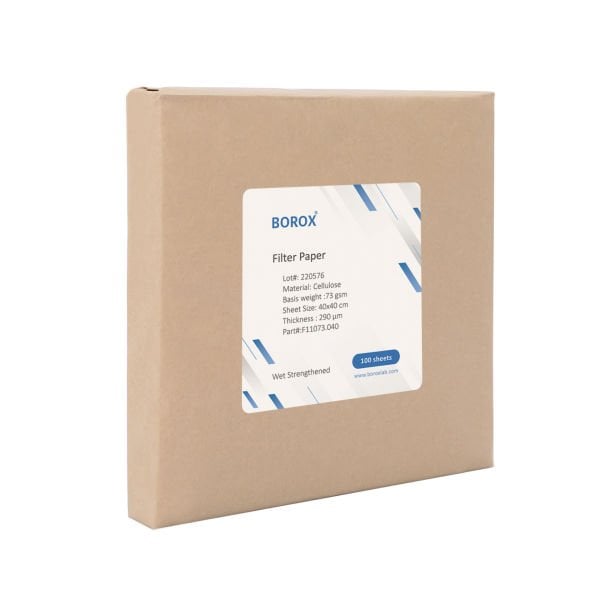 Kaba Filtre Kağıdı 40x40cm 100lü Paket - Adi Süzgeç 73 gr/m2