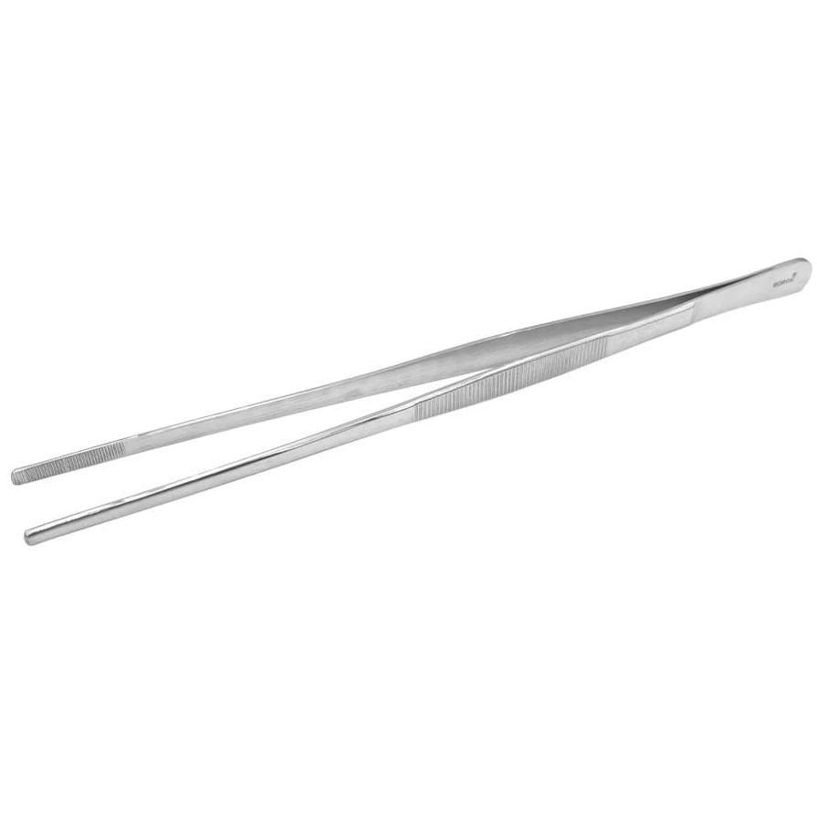 Borox Penset 30 cm Paslanmaz Çelik - Küt Uç Dişli Düz Cımbız