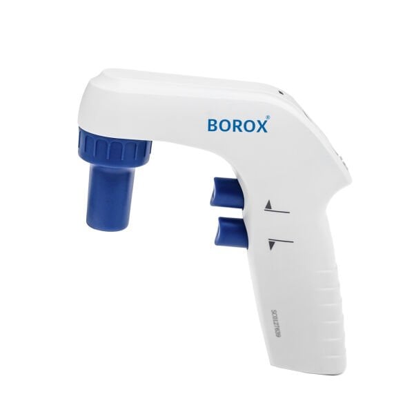 Borox Pipet Tabancası - Elektrikli Pipet Pompası - Pipetör - Dijital LCD Ekran