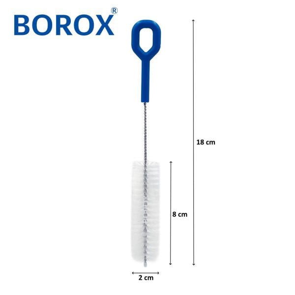 Laboratuvar Deney Tüp Yıkama Fırçası 18cm - Test Tüpü Temizleme Fırçaları - 10 Adet Toptan