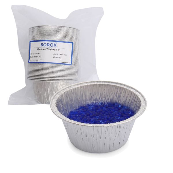 Borox Alüminyum Tartım Kabı - 85x40mm Tartım Kapları 500 Adet Toptan