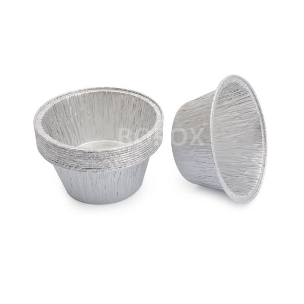 Borox Alüminyum Tartım Kabı - 85x40mm Tartım Kapları 500 Adet Toptan