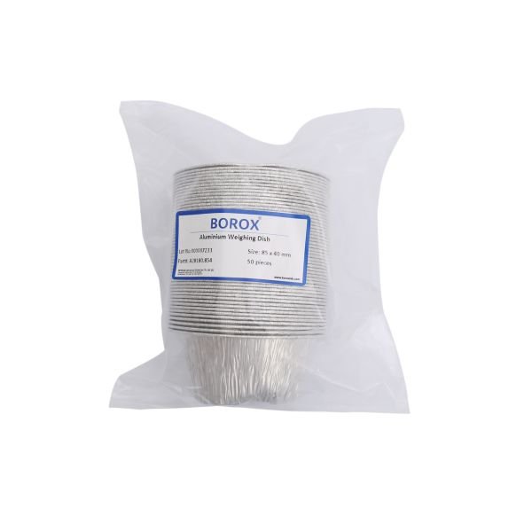 Borox Alüminyum Tartım Kabı - 85x40mm Tartım Kapları 500 Adet Toptan
