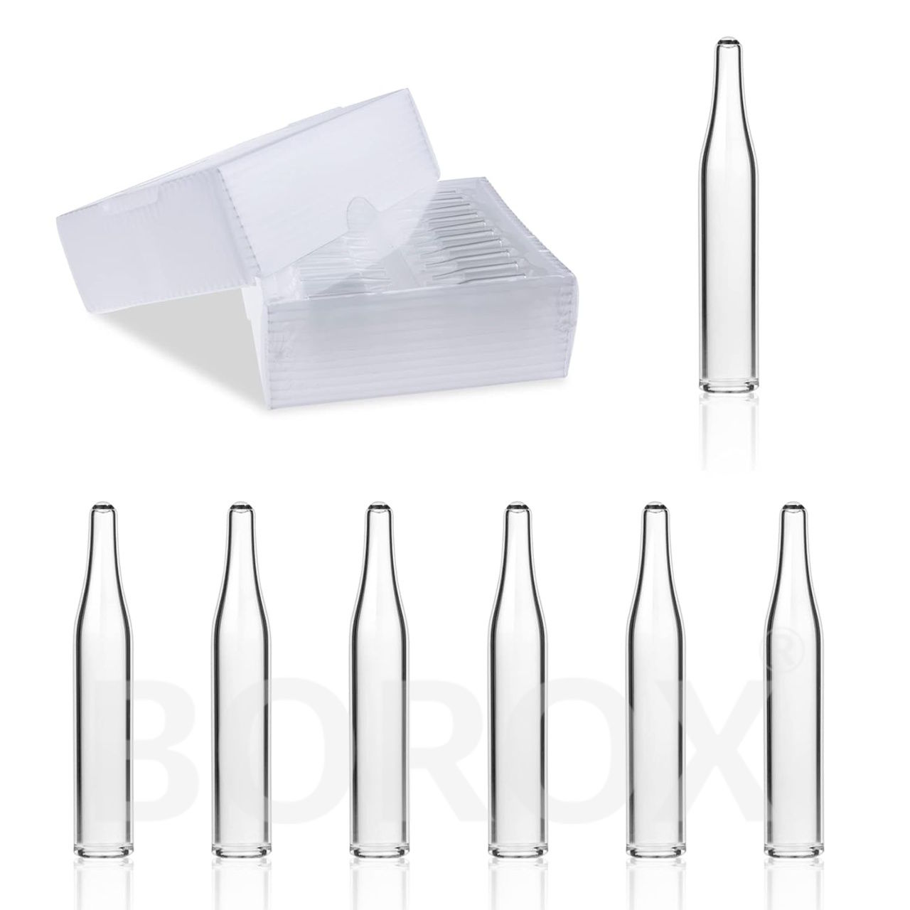 Borox Vial Insert 6x31mm 250µl - Konik Tabanlı