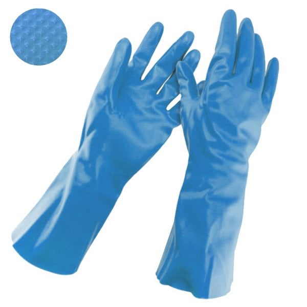 Nitril Eldiven L - Çok Amaçlı Asit Yağ Kimyasal Eldiveni