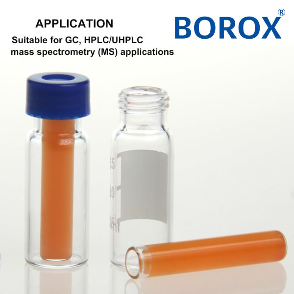 Borox Vial Insert 6x31mm 300µl – Düz Tabanlı