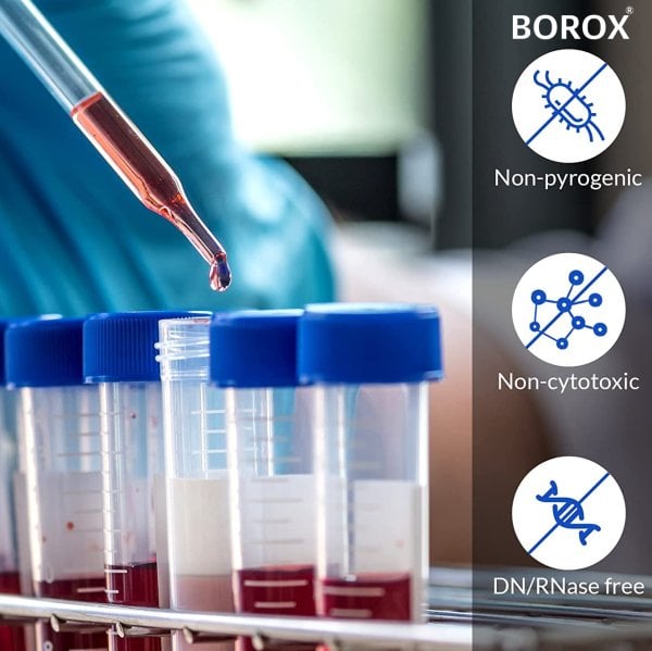 Falkon Tüpü 15 ml Steril - Dibi Konik Santrifüj Tüpü 50 Adet