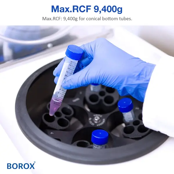 Falkon Tüpü 15 ml - Dibi Konik Santrifüj Test Tüpü 100 Adet