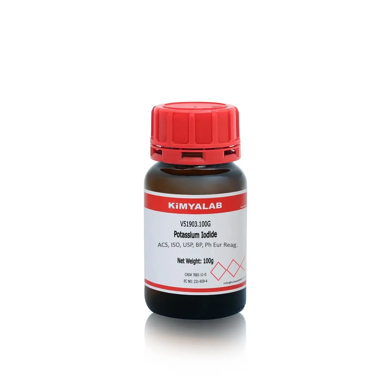 Kimyalab Potasyum İyodür 100 g - Toz - Potassium iodide