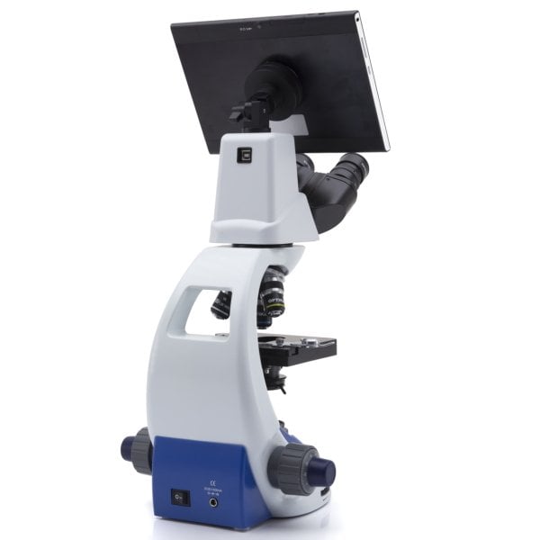 OPTIKA B-190TBPL Dijital Binoküler Araştırma ve Biyoloji Mikroskobu 1000x - 10.1'' Tablet PC ve 3.1MP Kameralı Ekranlı Mikroskop