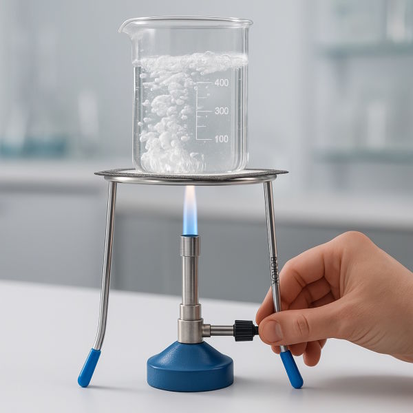 Borox Paslanmaz Çelik Sac Ayak 120 mm - Tripod İspirto Ocağı - Alkol Lambası Standı