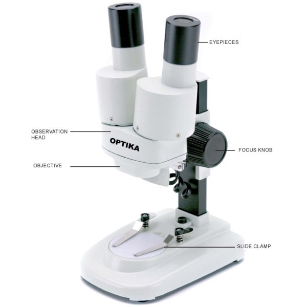 OPTIKA STX Binoküler Stereo Mikroskop - Başlangıç Seviyesi Öğrenci Mikroskobu