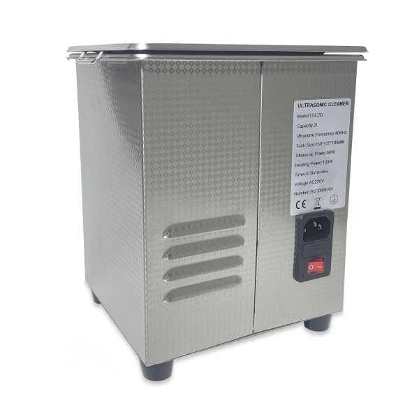 Ultrasonik Temizleyici Banyo - Yıkama Cihazı Sepetli 2L