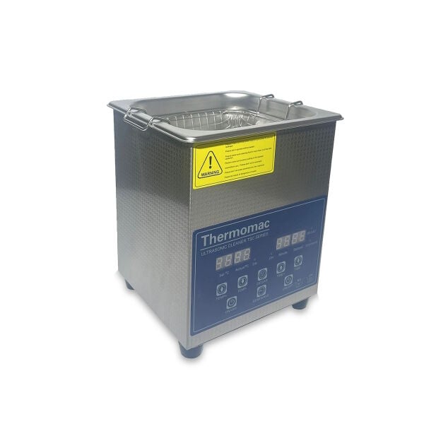 Ultrasonik Temizleyici Banyo - Yıkama Cihazı Sepetli 2L