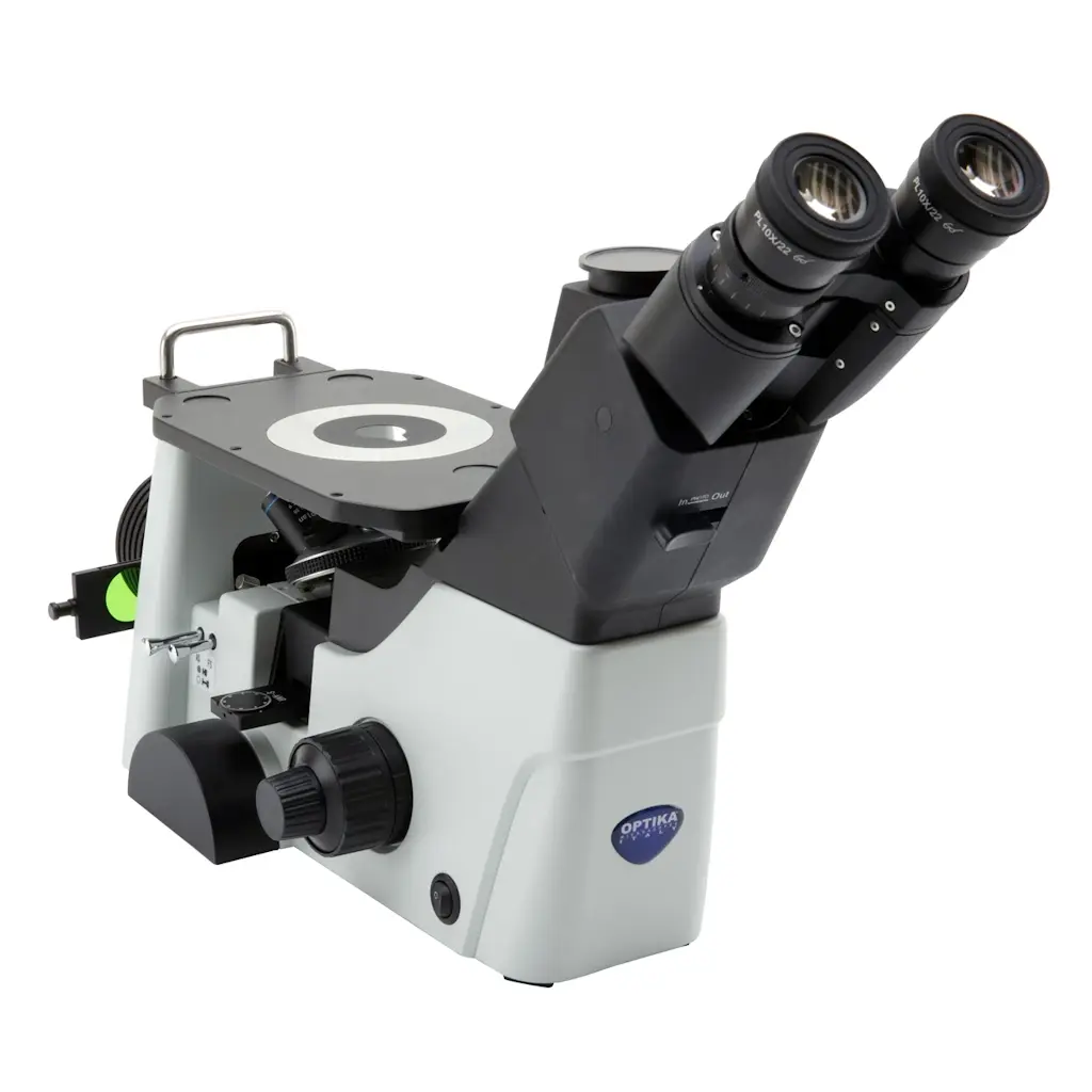 OPTIKA IM-300METLD İnverted Trinoküler Metalurji Mikroskobu