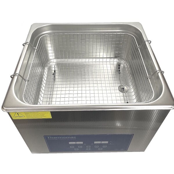 Ultrasonik Temizleyici Banyo - Yıkama Cihazı Sepetli 15L