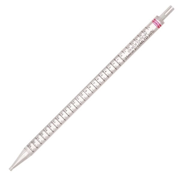Serolojik Pipet 25ml - Steril Tek Kullanımlık 25Adet/Paket