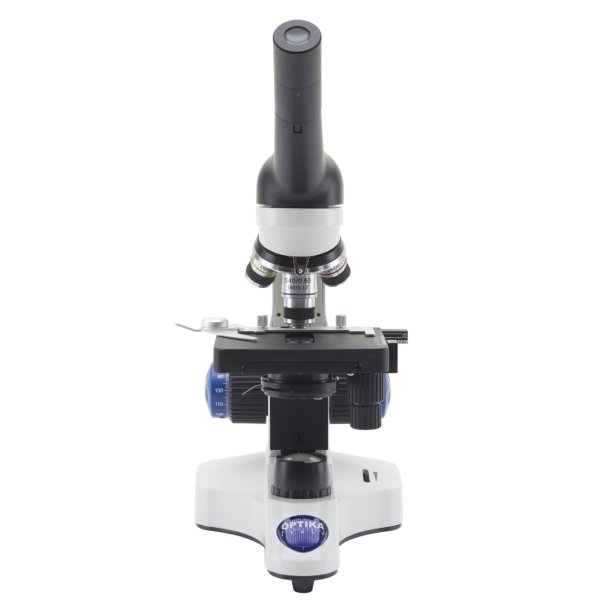 OPTIKA B-20CR LED Dijital Monoküler Mikroskop 400x - Öğrenci Mikroskobu 4-10-40x Objektif