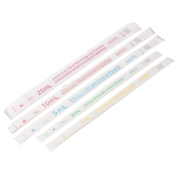 Serolojik Pipet 10ml - Steril Tek Kullanımlık 50Adet/Paket