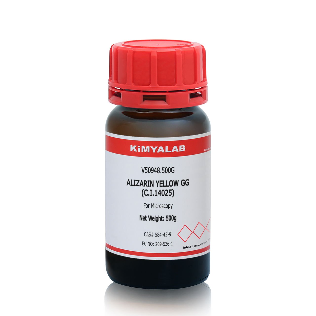 Kimyalab Alizarin Sarısı 500g - Alizarin Yellow GG - For Microscopy