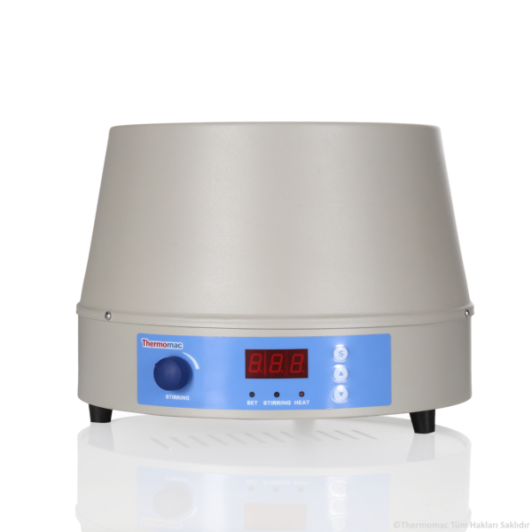 Thermomac HMS005D Dijital Karıştırıcılı Balon Isıtıcı 5000ml - Mantolu Isıtıcı