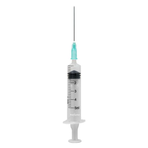 Enjektör Steril 5cc - Şırınga 5ml - 3 Parça - 250 Adet/paket
