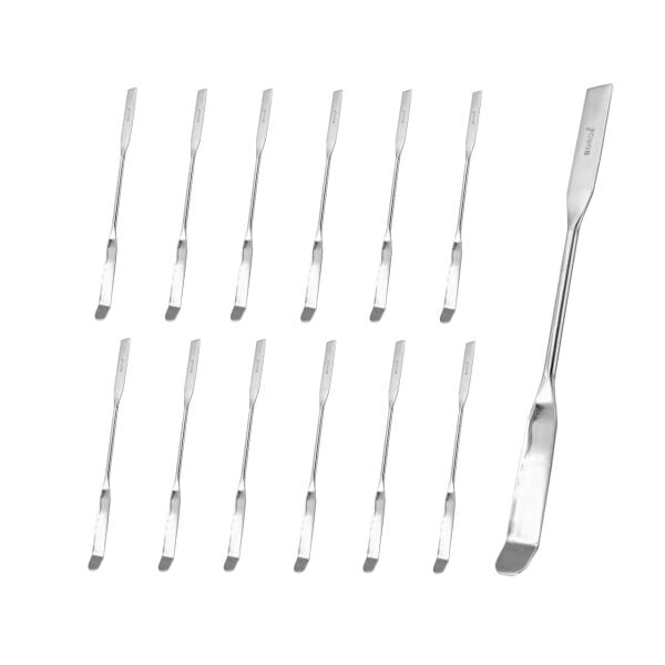 Borox Metal Spatül - Chattaway 15 cm - Paslanmaz Çelik Spatula - 12 Adet Toptan
